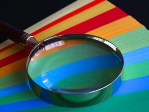 brand-audits-represented-by-a-magnifying-glass-on-a-color-wheel